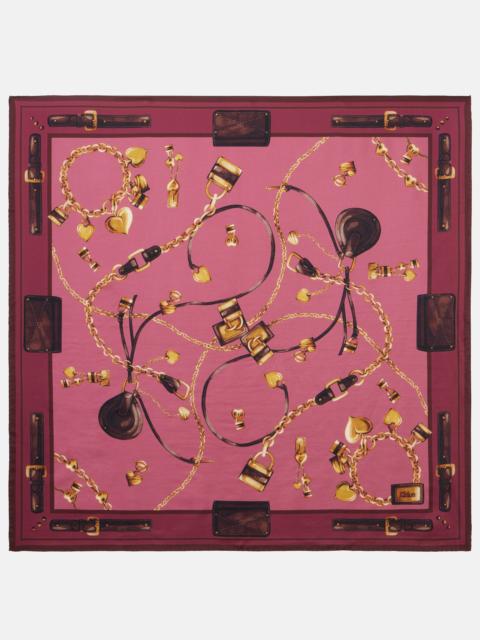 Chloé Paddington silk scarf