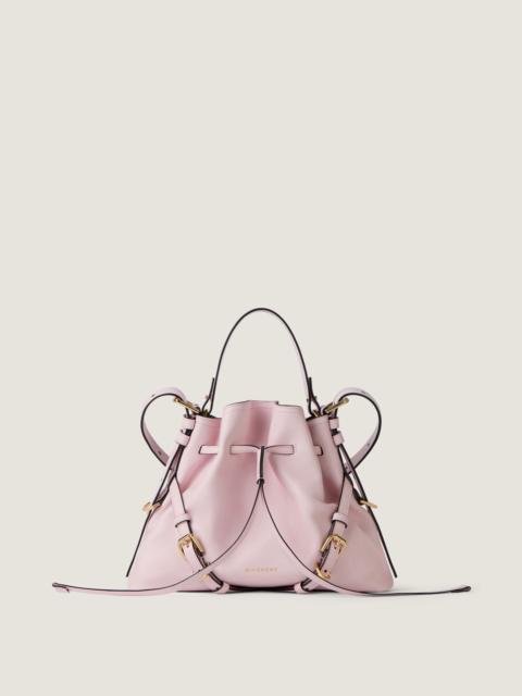 Givenchy SMALL VOYOU BUCKET BAG IN SHINY LEATHER