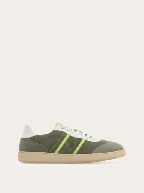 FERRAGAMO Low top sneaker with signature
