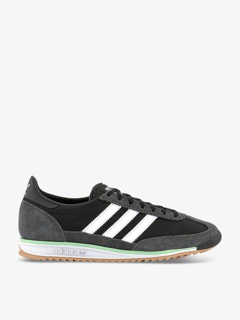 SL 72 leather low-top trainers