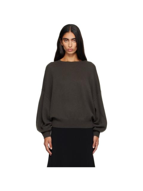 LISA YANG Khaki Veira Sweater