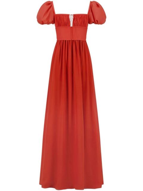 GIAMBATTISTA VALLI puff-sleeve maxi dress