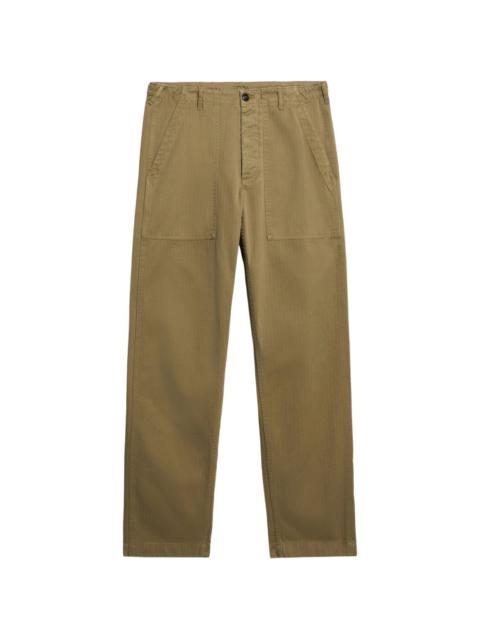 FORTELA Newfatigue patch-pocket trousers