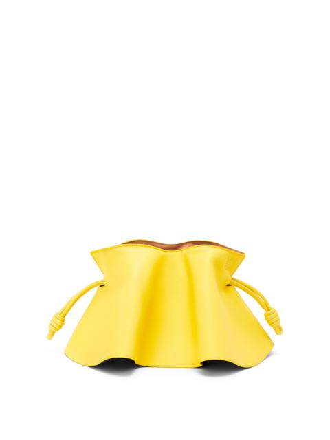 Loewe Mini Flamenco petal clutch in nappa calfskin