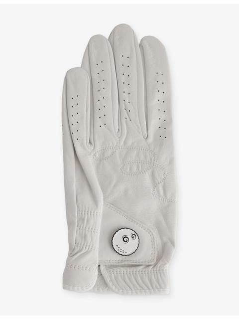 malbon Branded Leather Golf Gloves