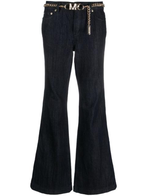 MICHAEL KORS mid-rise flared jeans