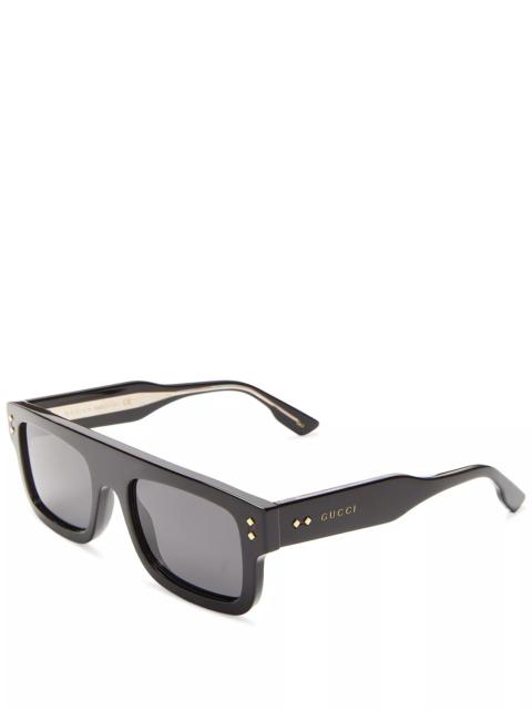 Rectangle Sunglasses, 53mm