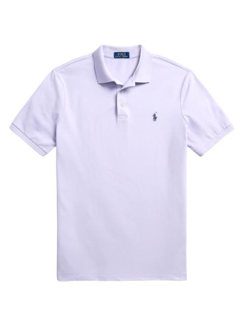 Polo Ralph Lauren Men's Stretch Cotton-Blend Polo Shirt - Flower Purple