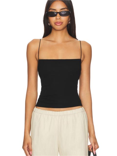Enza Costa Silk Knit Strappy Essential Tank