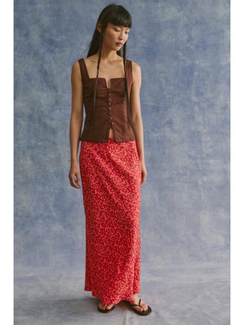 FREE PEOPLE Bonita Printed Maxi Skirt