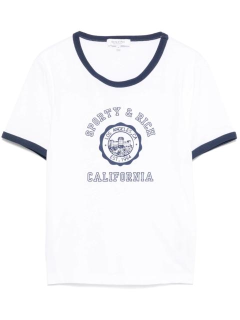 Sporty & Rich California Emblem T-shirt