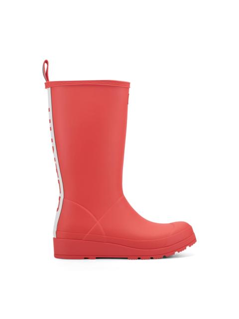 HUNTER Women's PLAY™ Tall Logo Rain Boots