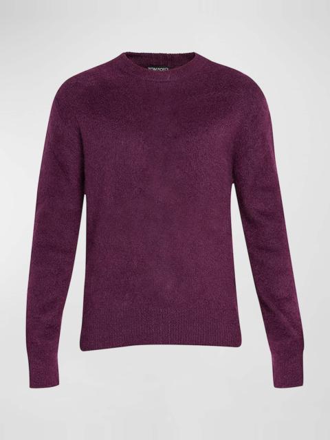 Men's Mohair-Blend Crewneck Sweater