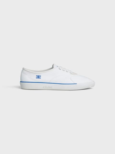 CELINE ALAN SNEAKER IN CANVAS AND SUEDE CALFSKIN