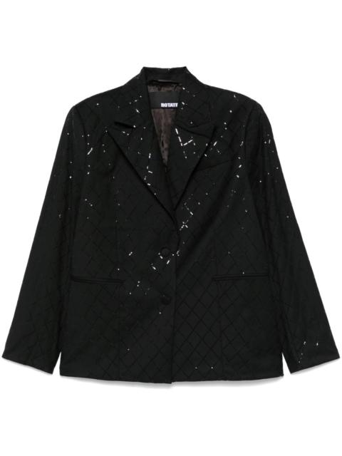 ROTATE sequinned blazer