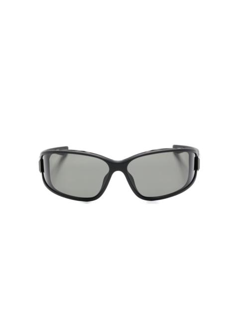 GUCCI shield-frame sunglasses