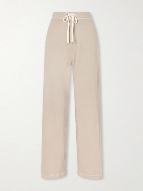 JAMES PERSE Cotton-terry Track Pants