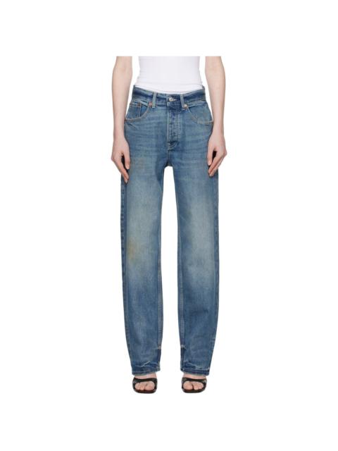 あゆみ様❣️ご予約品❣️16cm AYA MUSE Blue Tapered Jeans | REVERSIBLE