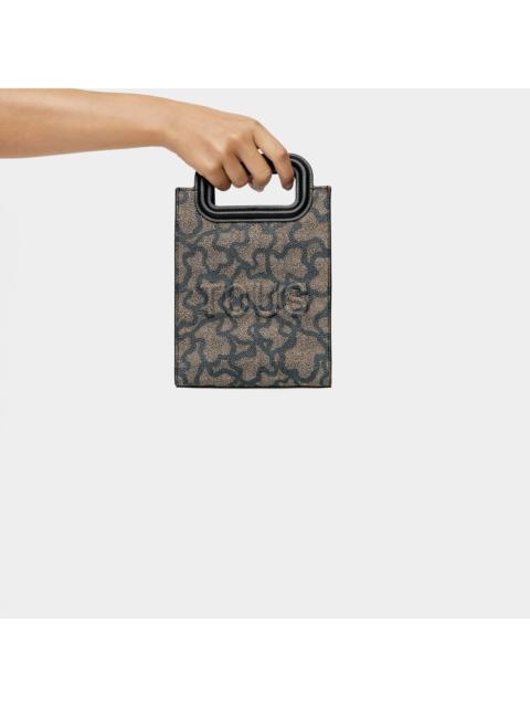 TOUS Mini black Kaos Icon Pop Handbag