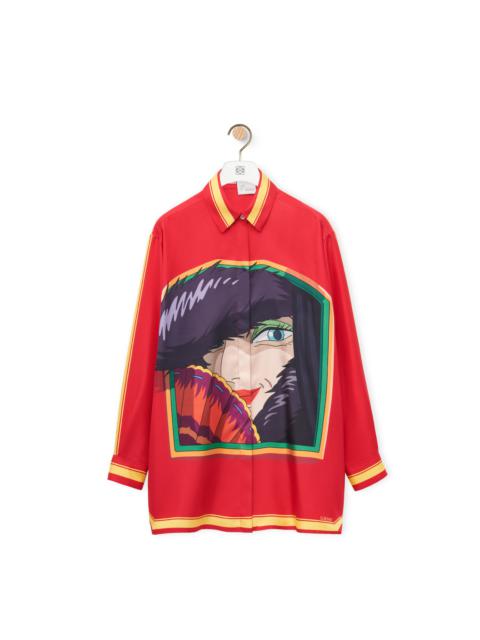Loewe Witch of the Waste shirt in silk