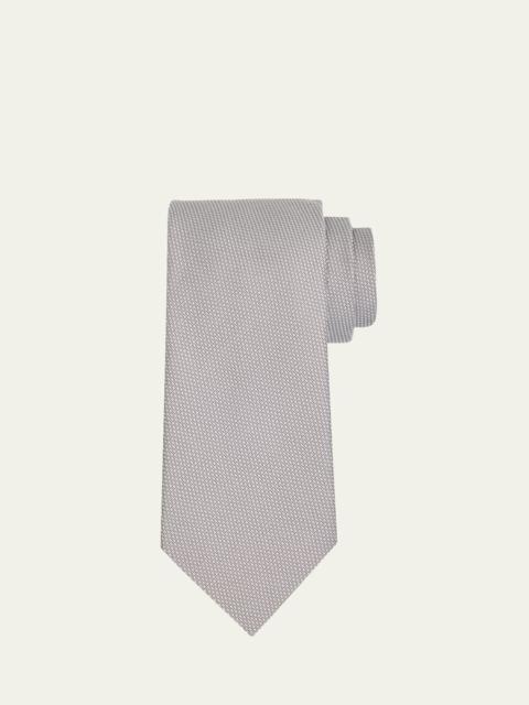 TOM FORD Men's Micro-Jacquard Silk Tie