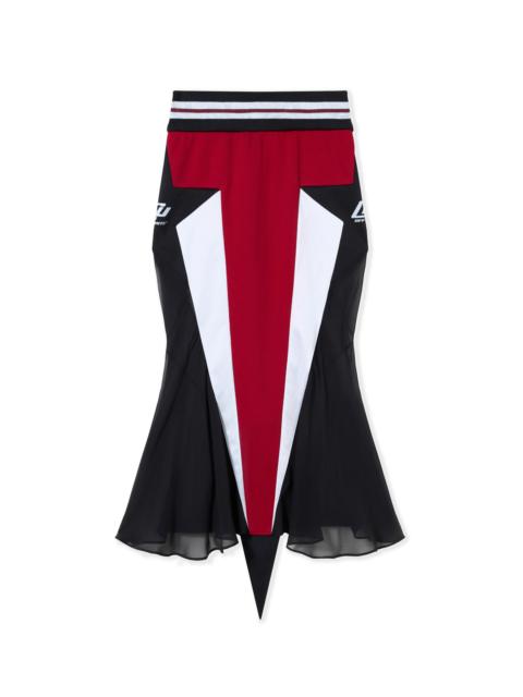 Off-White Fluid Track Star Skirt