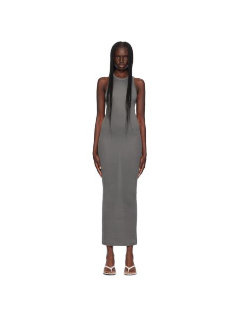 Gray Tank Maxi Dress