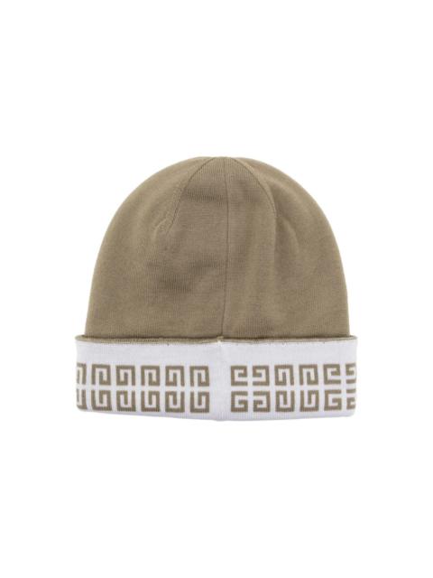 Givenchy 4G-print wool beanie