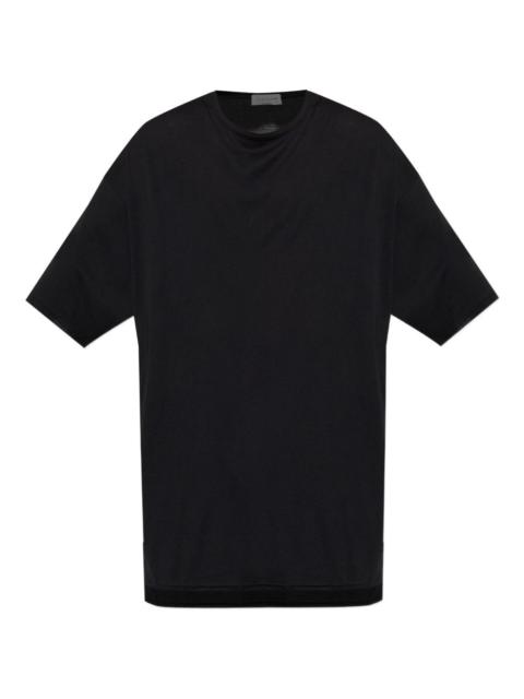 Yohji Yamamoto side-split T-shirt