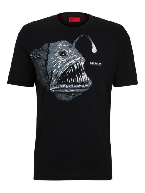 HUGO Dibeach T Shirt "BLACK"