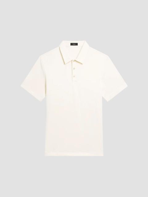 Theory Men's Bron Stretch Jersey Polo Shirt - Oat Milk