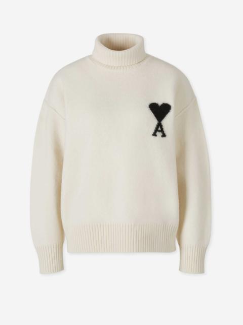 AMI Paris WOOL SWEATER LOGO
