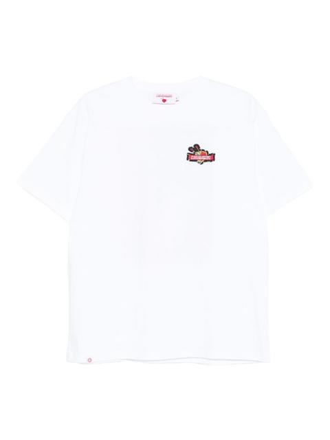 CHARLES JEFFREY LOVERBOY embroidered-logo T-shirt
