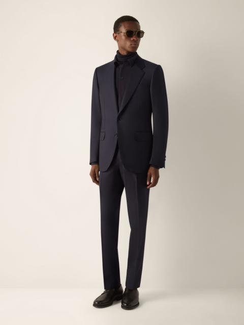 ZEGNA NAVY BLUE TROFEO SELECTION WOOL SUIT