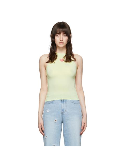 SJYP Green Rayon Tank Top
