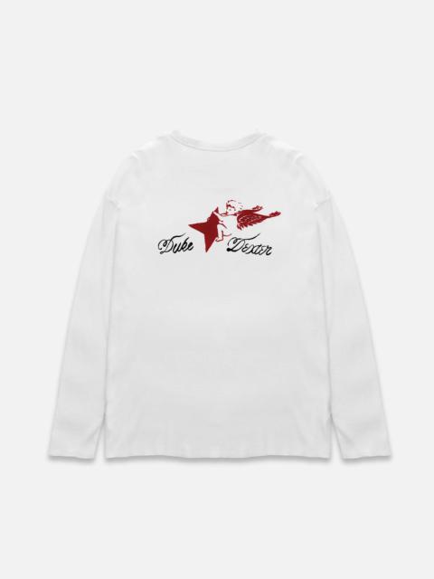 DUKE + DEXTER Duke Cherub Vintage White Waffle Top