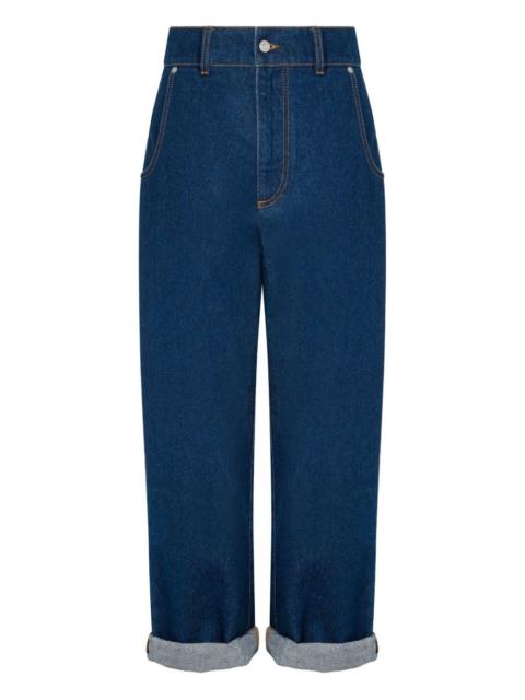 Moschino cuffed jeans