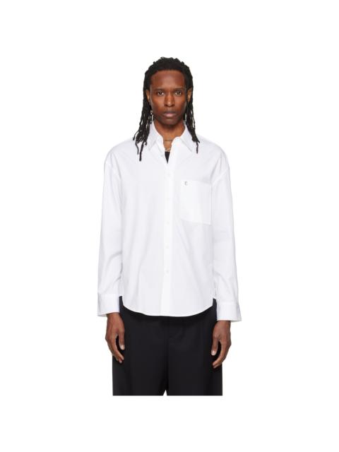 Wooyoungmi White Regular Fit Cotton Shirt