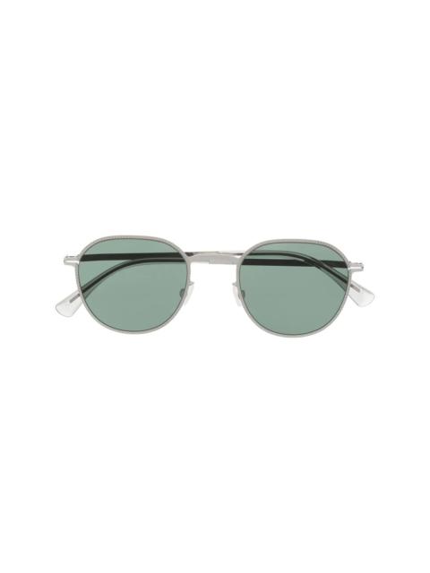 MYKITA round-frame green-tinted sunglasses