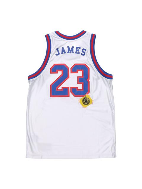 Nike Nike NBA Large Dunk 2 Space Jam LeBron James 23 Large Jersey White CW4279-100