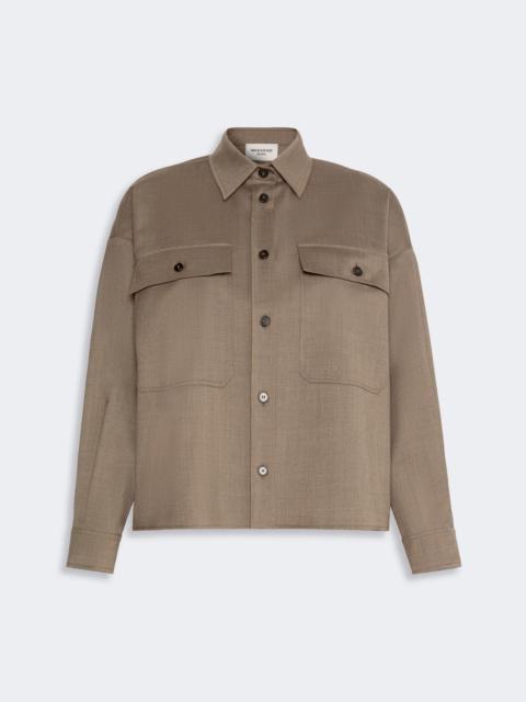 WEEKEND Max Mara RADURA Stretch wool twill jacket - MARRON GLACE'