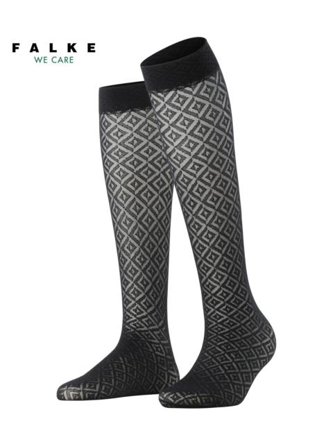 FALKE Tessellating 25 DEN Women Knee-high socks