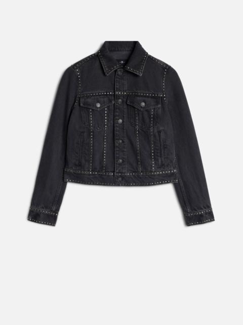 7 For All Mankind ADI TRUCKER With Studs
