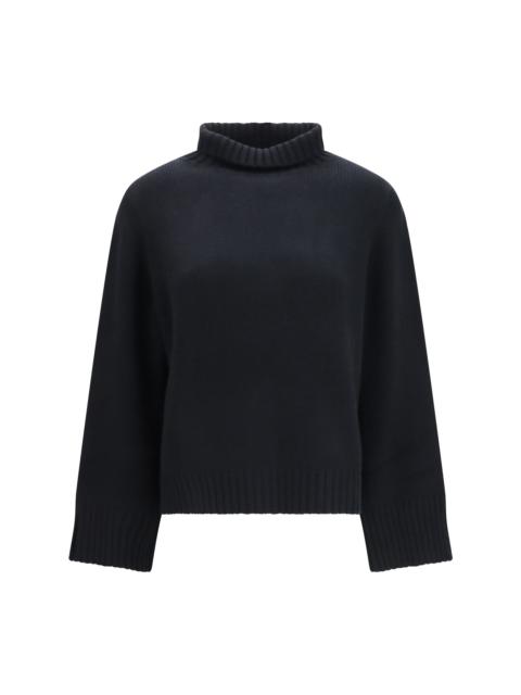 Allude Allude Cashmere Turtleneck Sweater — Black