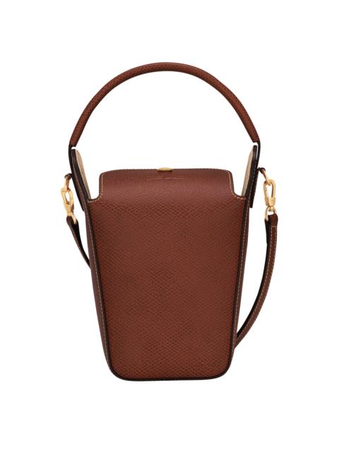 Longchamp Épure Pop corn bag Brown - Leather
