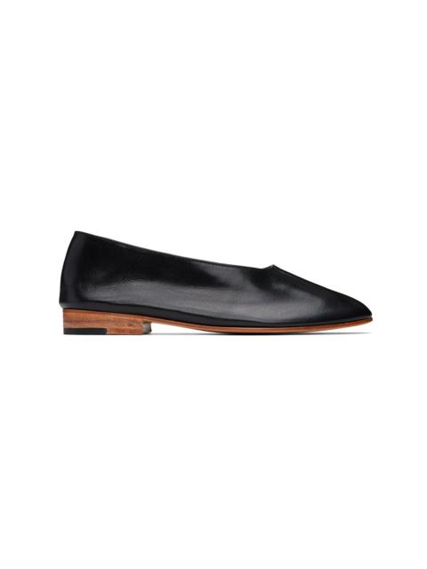 MARTINIANO Black Glove Ballerina Flats