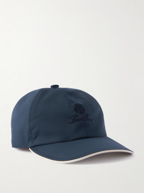 Loro Piana Logo-Embroidered Storm System® Shell Baseball Cap