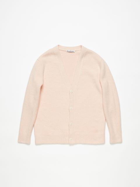 Acne Studios Cardigan wool blend - Light pink