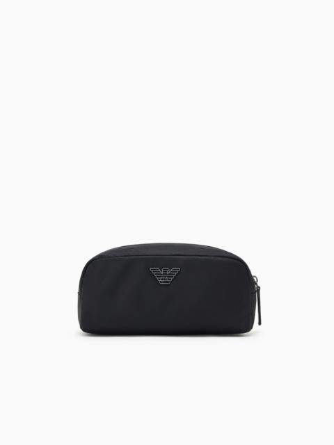 EMPORIO ARMANI RECYCLED NYLON MAKE-UP BAG