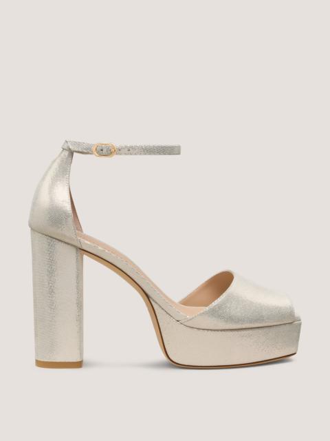 Stuart Weitzman SABRINA ANKLE-STRAP PLATFORM SANDAL